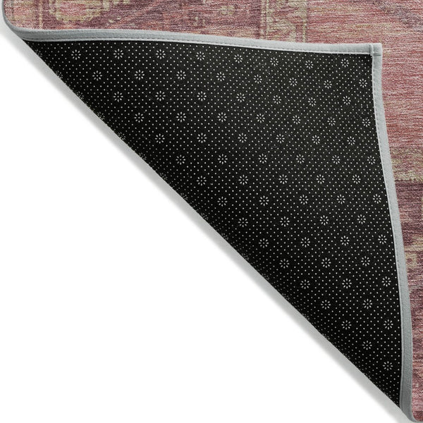 HomeRoots 10' Blush & Pink Oriental Area Rug - Washable, Durable & Stylish for Indoor/Outdoor Spaces! 618990