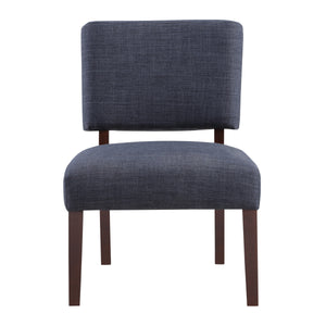 OSP Home Furnishings Jasmine Accent Chair Navy
