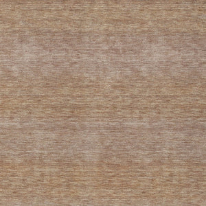 HomeRoots 5' Beige and Brown Striped Washable Area Rug – Durable Indoor/Outdoor Decor for High-Traffic Spaces 619220