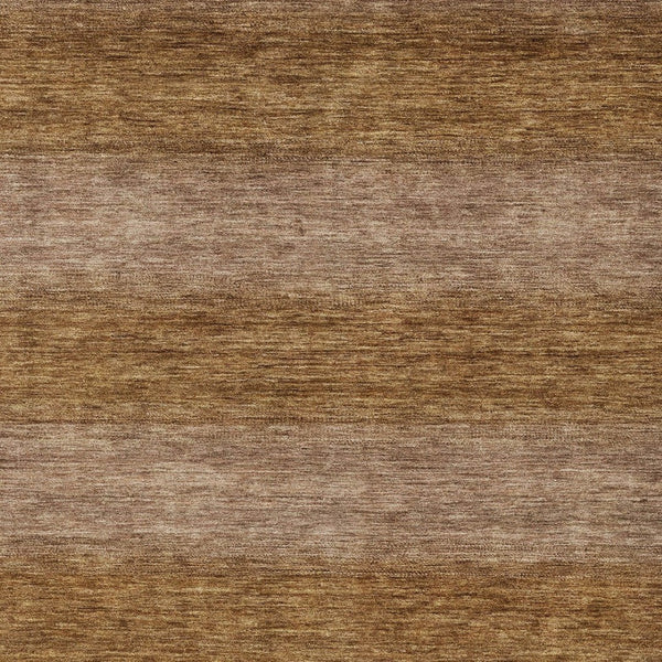 HomeRoots 10' Brown and Khaki Striped Washable Area Rug - Durable Indoor/Outdoor Style for Family Spaces 619230