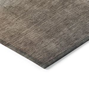 HomeRoots 9' X 12' Blue And Copper Abstract Area Rug - Stylish, Washable, Durable for Indoor & Outdoor Use 619289