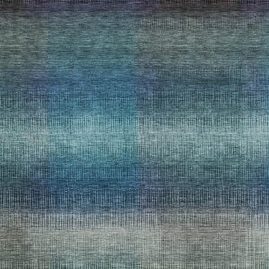HomeRoots 10' Blue and Copper Abstract Washable Area Rug – Stylish Indoor/Outdoor Décor for High-Traffic Spaces 619290