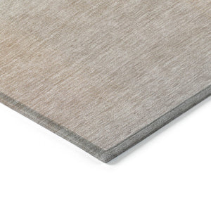 HomeRoots 8' X 10' Stylish Sky Blue & Peach Abstract Area Rug - Washable, Versatile for Indoor/Outdoor Use! 619306
