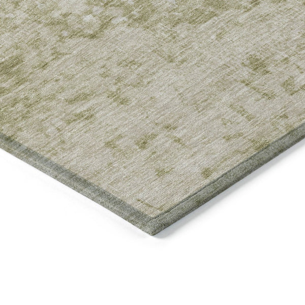 HomeRoots 5' X 8' Beige and Ivory Abstract Area Rug - Stylish, Washable, Durable for Indoor & Outdoor Use! 619322