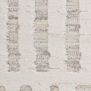 HomeRoots 9' X 12' Gray And Beige Abstract Area Rug - Modern, Stain-Resistant, Durable Design for Any Space 619354