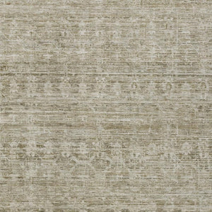 HomeRoots 9' Taupe and Beige Striped Washable Area Rug - Durable Indoor/Outdoor Design for High-Traffic Areas 619665