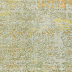 HomeRoots 10' Sage and Gold Abstract Area Rug – Washable, Durable, Stylish Indoor/Outdoor Design for High-Traffic Areas 619852
