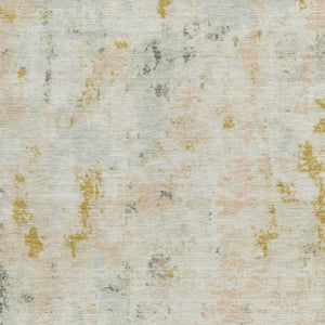 HomeRoots 8' X 10' Beige and Gold Abstract Area Rug - Stylish, Washable, Indoor/Outdoor Design for Any Space! 619868