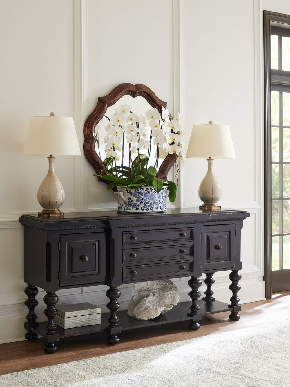 Lexington Tommy Bahama Home Regiment Huntboard: Discover Timeless British Colonial Elegance With Storage And Style For Dining Tamarind  619-869