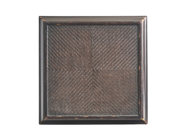 Lexington Tommy Bahama Home Nelson End Table - Classic British Colonial Design With Woven Panel, Drawers, And Rich Tamarind Finish Tamarind  619-942