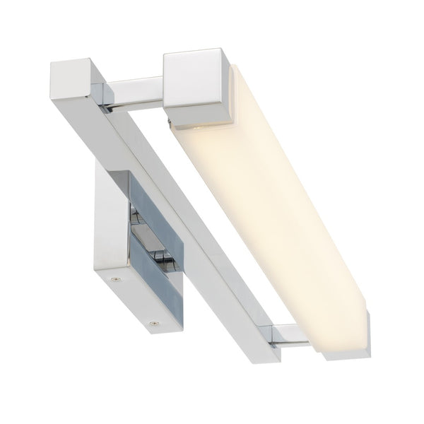 English Elm 26-inches Dimmable Led Vanity Bar with Selectable Color Temperature for Modern Bathrooms Chrome B370P394090