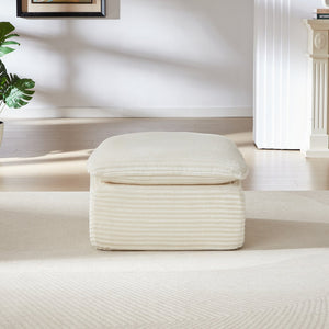 English Elm Modern Corduroy Cloud Sofa – Stylish Modular Design For Ultimate Comfort In Homes & Offices W3396P388622