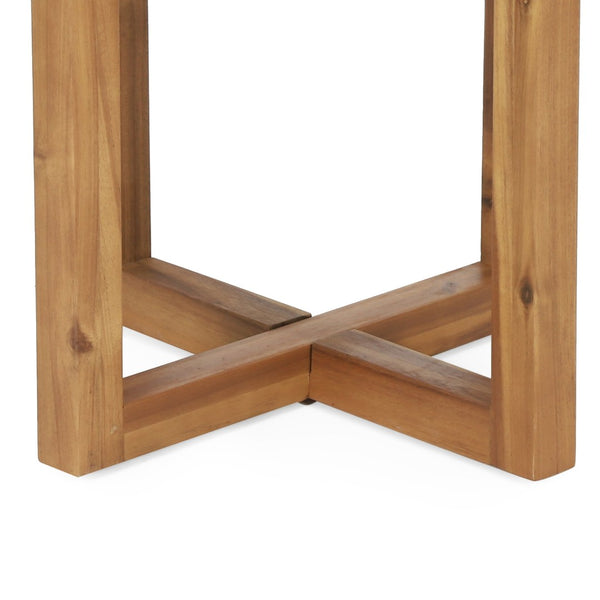 English Elm Rustic Outdoor Acacia Wood Rope Woven Chair and Side Table Set for Patio N769P326314T_74312.00