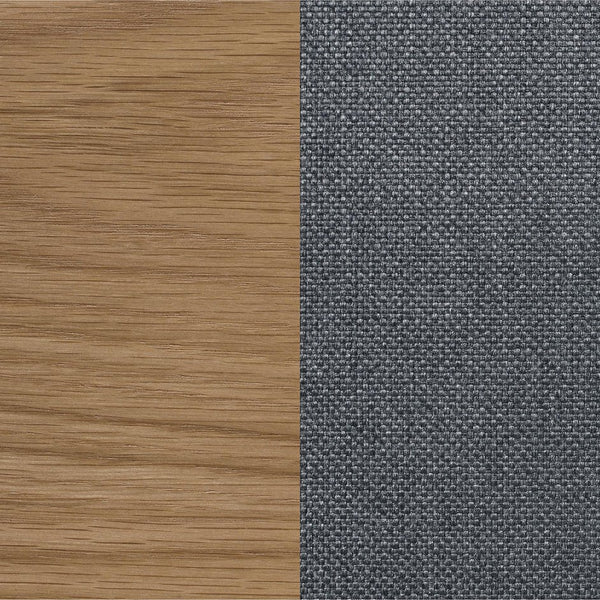 English Elm Gavilon 5-Piece Dining Table Set – Rustic Farmhouse Charm With Blue-Gray Upholstered Chairs B062S01222