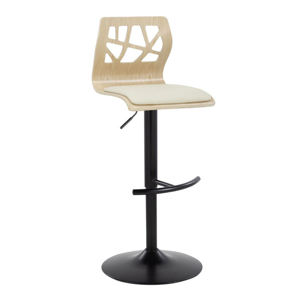 English Elm Adjustable Velvet Swivel Barstools with Chrome Base for Kitchen or Home Bar Set of 2 B202S01967
