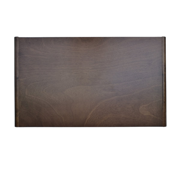 English Elm Christopher Knight Home® - Writing Mid-Century Modern Desk with Large Drawer & Rubberwood Legs, 40" Workspace, Sleek Storage and Stability Brown N770P323357B
