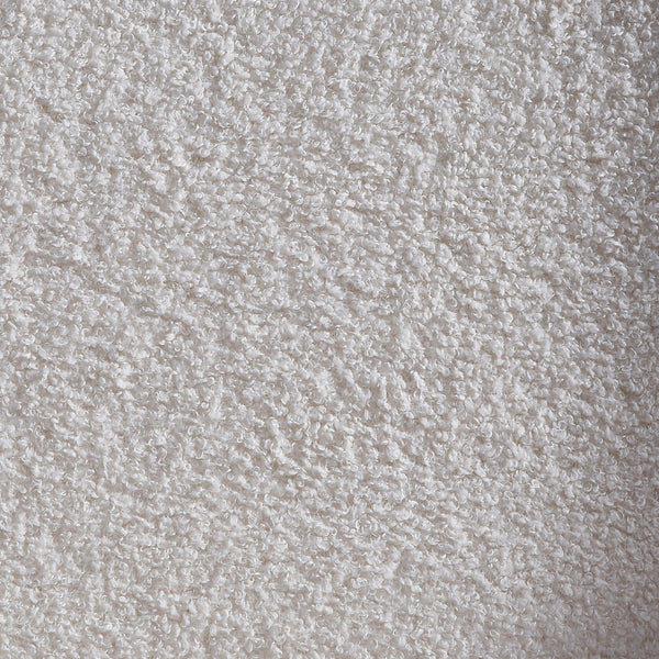 English Elm White White and Brown Side Chair Set of 2 — Bouclé & Velvet Upholstery, Bent Wood Legs, Walnut Finish, Luxe Comfort B062P209258