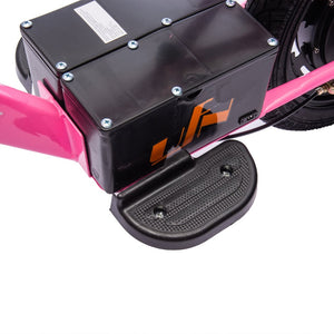English Elm 24v Kids Electric Dirt Bike 300w Motor 16in Pneumatic Tires Adjustable Seat Ages 5 to 12 Pink W1578P335443