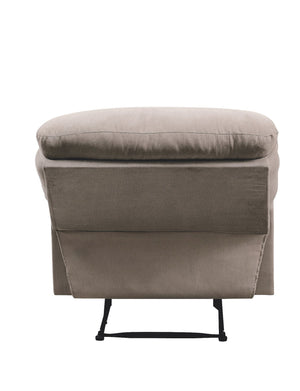 English Elm Light Brown Recliner - Luxurious Motion Chair With Pillow-Top Arms & Memory Foam For Ultimate Comfort B062P215436