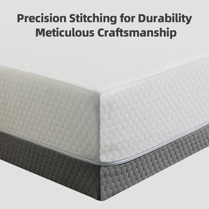 English Elm 10-inch King Gel Foam Mattress Japan Engineered 7-zone Spinal Support Adjustable Base Ready W5081P394330