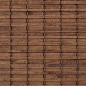 English Elm Bamboo Light Filtering Roman Shade 64"L - Eco-Friendly Natural Woven Window Treatment For Privacy B035129697