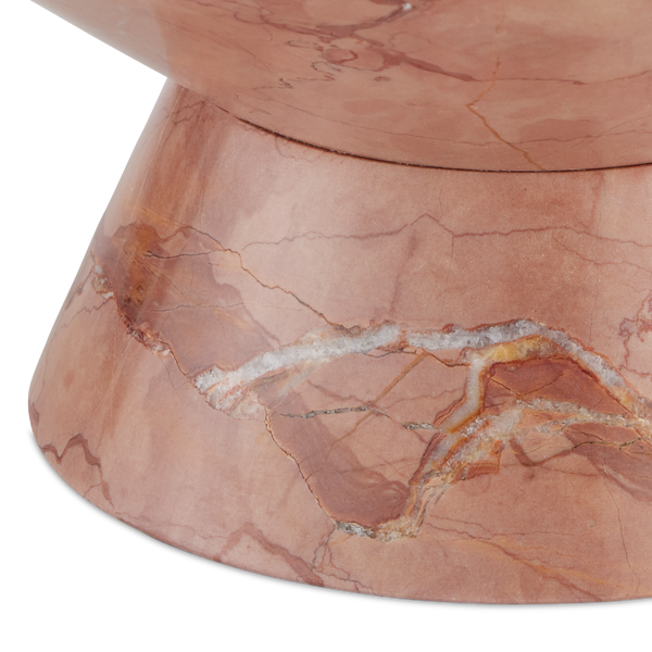 Lubo Rosa Bowl – Exquisite Rosa Cappuccino Marble Design Perfect for Home Décor and Fruit Display