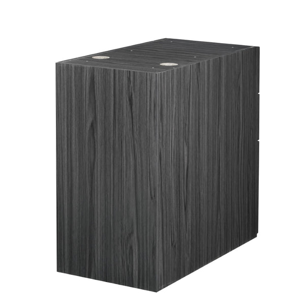 OSP Home Furnishings Napa Under Desk Pedestal with Box File Drawers for Office Organization 30"D NAP-263-SGW