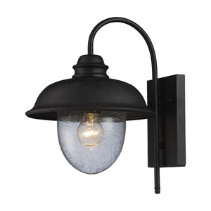 Streetside Cafe 15'' High 1-Light Outdoor Sconce - Matte Black 62000-1 Elk Lighting