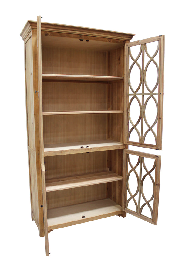 Moti Manhattan Beach Ikki 4-Glass Door Cabinet 62001002