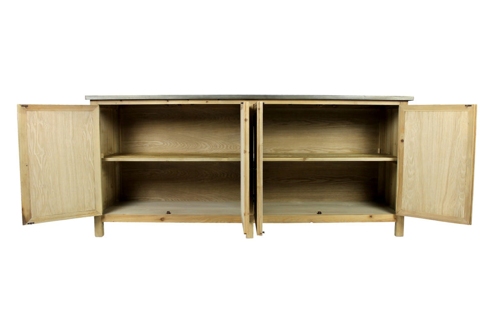 Moti Manhattan Beach Sideboard- 4-Door with Mirror 62009003