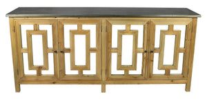 Moti Manhattan Beach Sideboard- 4-Door with Mirror 62009003