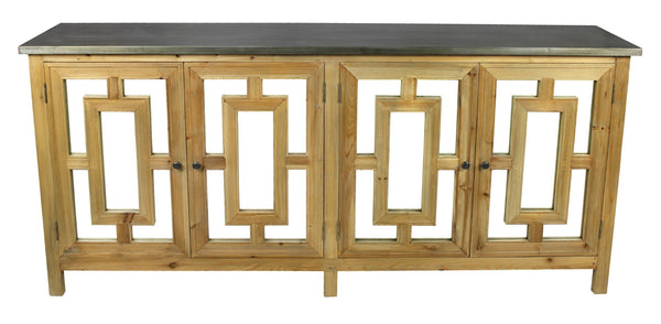 Moti Manhattan Beach Sideboard- 4-Door with Mirror 62009003