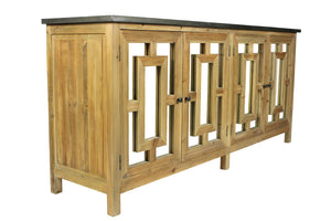 Moti Manhattan Beach Sideboard- 4-Door with Mirror 62009003