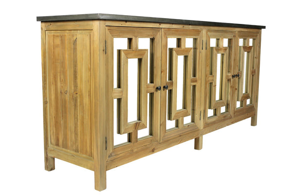 Moti Manhattan Beach Sideboard- 4-Door with Mirror 62009003