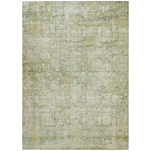 HomeRoots 5' X 8' Washable Beige and Ivory Abstract Area Rug - Durable, Stylish for Indoor & Outdoor Use 620258