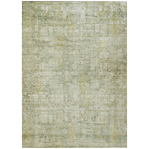HomeRoots 5' X 8' Washable Beige and Ivory Abstract Area Rug - Durable, Stylish for Indoor & Outdoor Use 620258