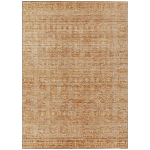 HomeRoots 10' Coral and Peach Abstract Washable Area Rug - Stylish, Durable Indoor/Outdoor Design for Any Space 620610