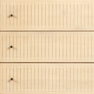 HomeRoots 68" Solid Mango Wood Dresser with 6 Drawers - Stylish Storage Solution for Every Bedroom Décor 620850