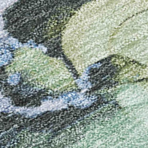 HomeRoots 10' X 14' Abstract Artichoke Green & Lavender Washable Area Rug - Indoor/Outdoor, Stain Resistant, Stylish! 620857
