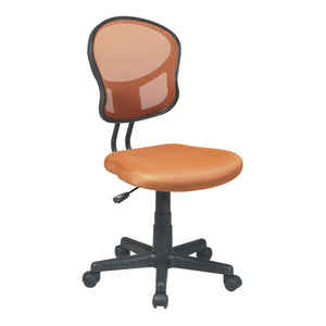 OSP Home Furnishings Mesh Task chair Orange