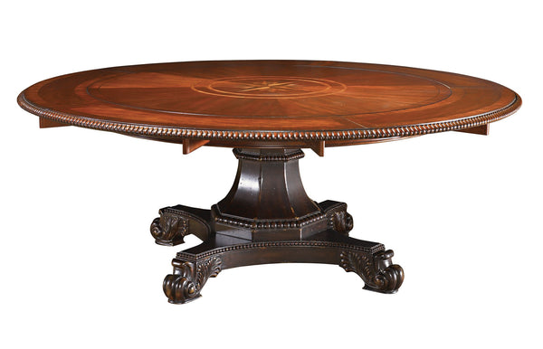 Lexington Tommy Bahama Home Bonaire Round Dining Table - Exquisite British Colonial Design With Timeless Charm And Elegance Cassis  621-870c