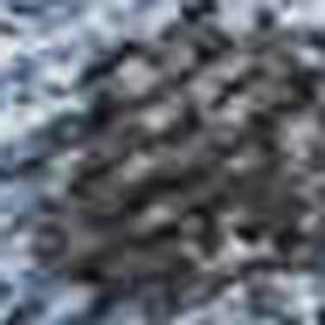 HomeRoots 5' Denim Blue & Beige Floral Area Rug - Washable, Durable Design for Indoor & Outdoor Spaces 621009