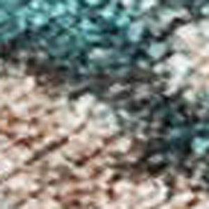 HomeRoots 8' X 10' Teal Blue & Beige Abstract Area Rug - Washable, Durable, Stylish for Indoor & Outdoor Use! 621071