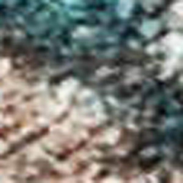 HomeRoots 9' X 12' Teal Blue and Beige Abstract Area Rug – Indoor/Outdoor, Washable, Durable, Stylish Design 621072