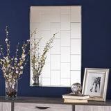 Christopher Knight Home® - Noble House - Serafina Glam Brick Patterned Wall Mirror