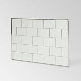 Christopher Knight Home® - Noble House - Serafina Glam Brick Patterned Wall Mirror