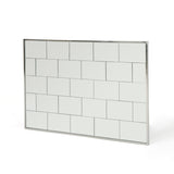 Christopher Knight Home® - Noble House - Serafina Glam Brick Patterned Wall Mirror