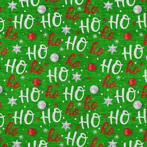 HomeRoots 5' X 8' Ho Ho Ho Festive Area Rug - Durable Indoor & Outdoor, Machine Washable, Stylish & Practical 621245