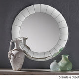 Christopher Knight Home® - Noble House - Malina Glam Circular Wall Mirror