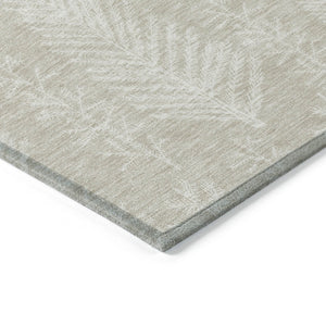 HomeRoots 9' X 12' Washable Beige and Ivory Trees Area Rug – Durable, Stylish Design for Indoor & Outdoor Use! 621302
